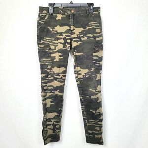 Forever 21 Size 30 Green Camouflage Skinny Pants